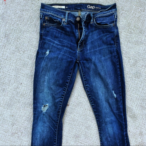 GAP Denim - Distressed Gap Skinny Jeans
